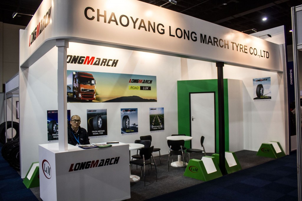 Tyre expo south africa 2014 chaoyang long march tyre