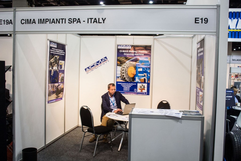 Tyre expo south africa 2014 cima impianti spa italy