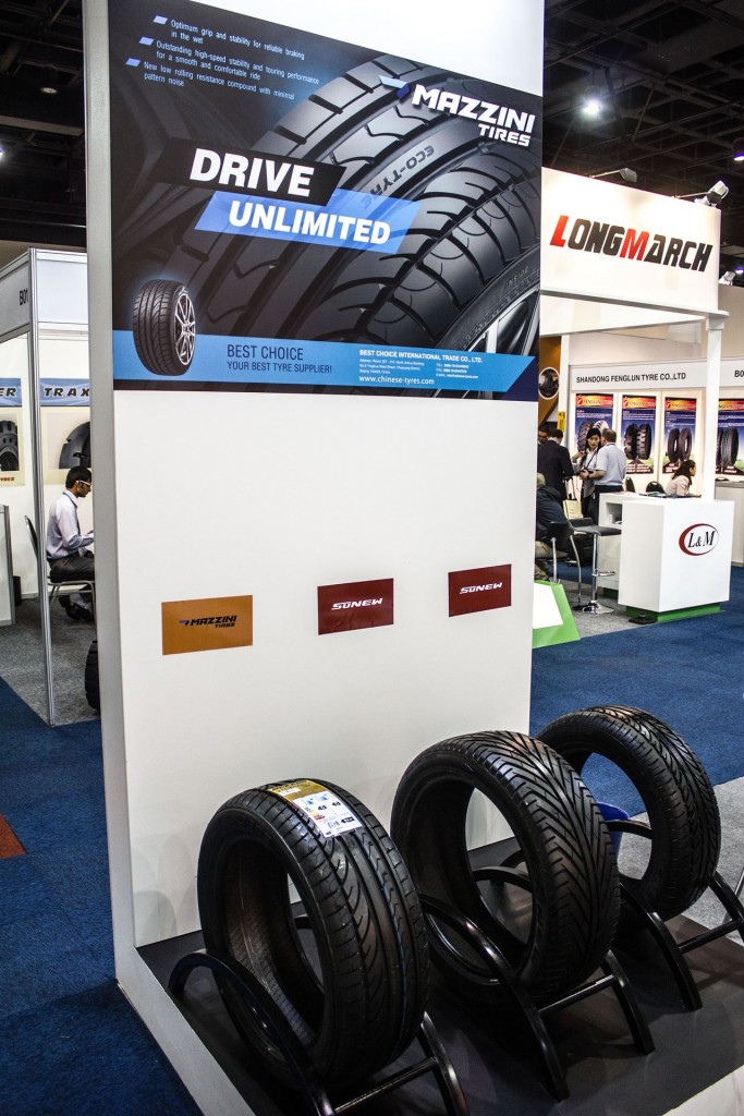 Tyre expo south africa 2014 mazzini tires