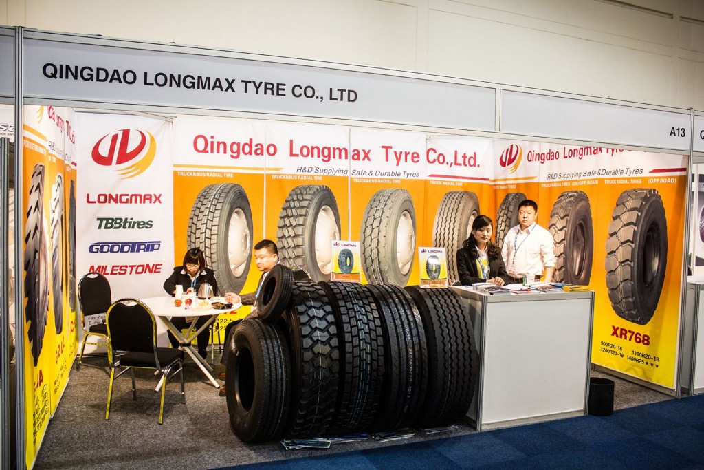 Tyre expo south africa 2014 qingdao longmax tyre