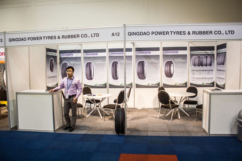 Tyre expo south africa 2014 qingdao power tyres