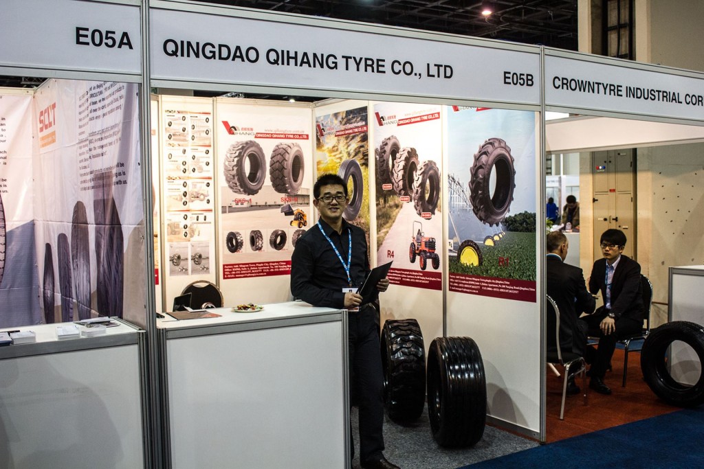 Tyre expo south africa 2014 qingdao qihang tyres