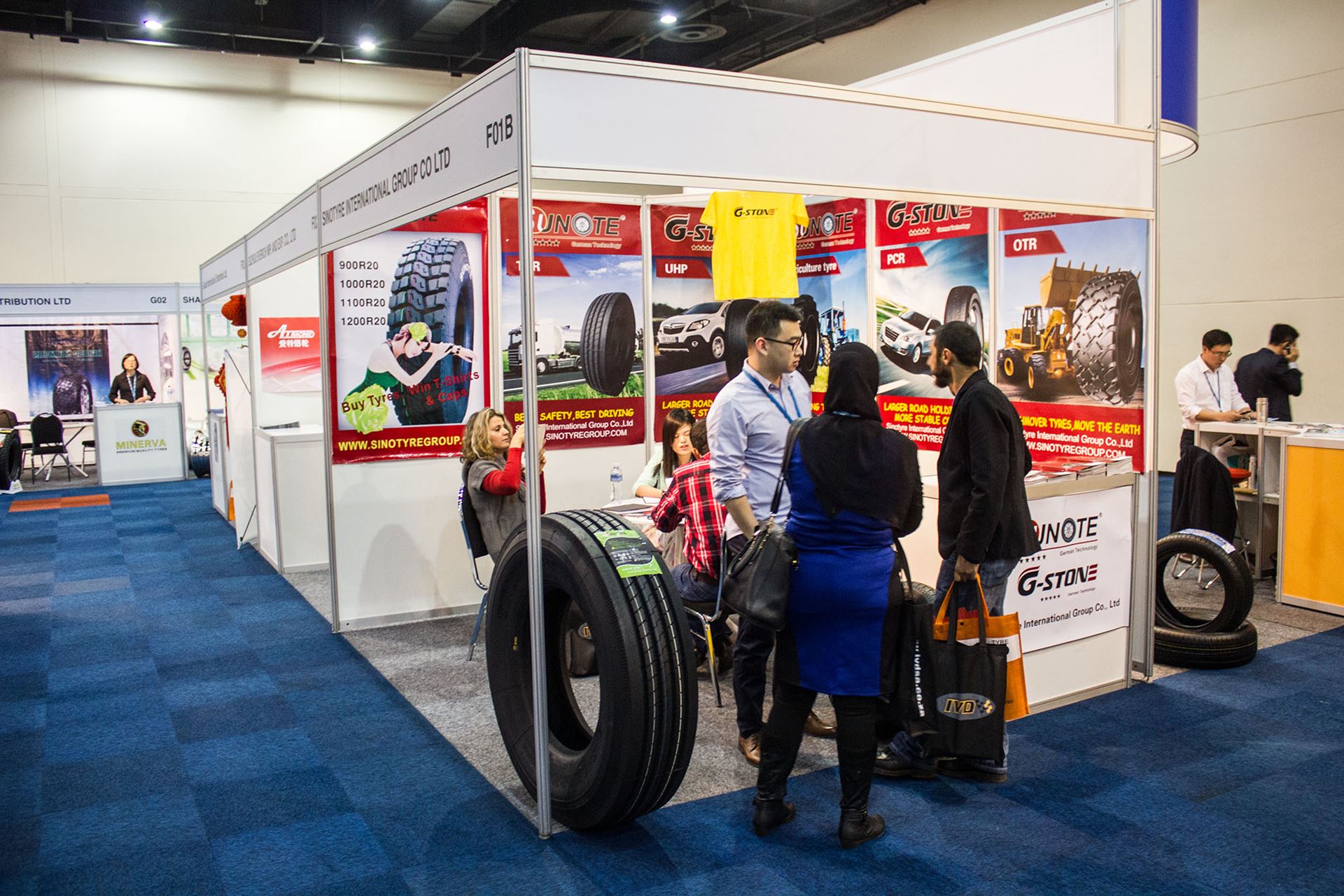 Tyre expo south africa 2014 sino tyre