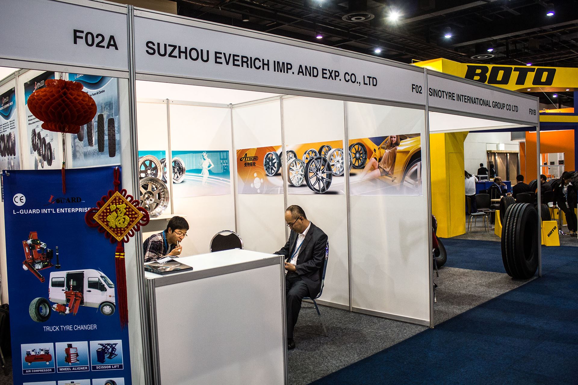 Tyre expo south africa 2014 suzhou everich tyres