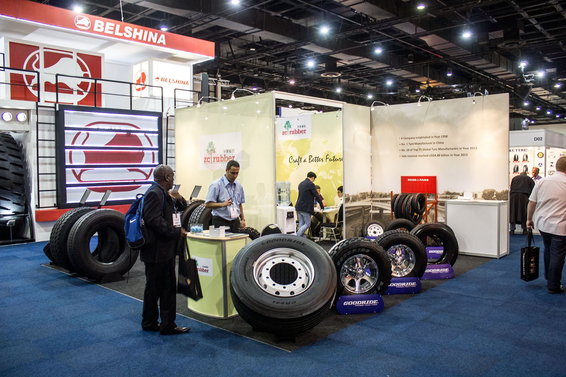 Tyre expo south africa 2014 zc rubber tyres