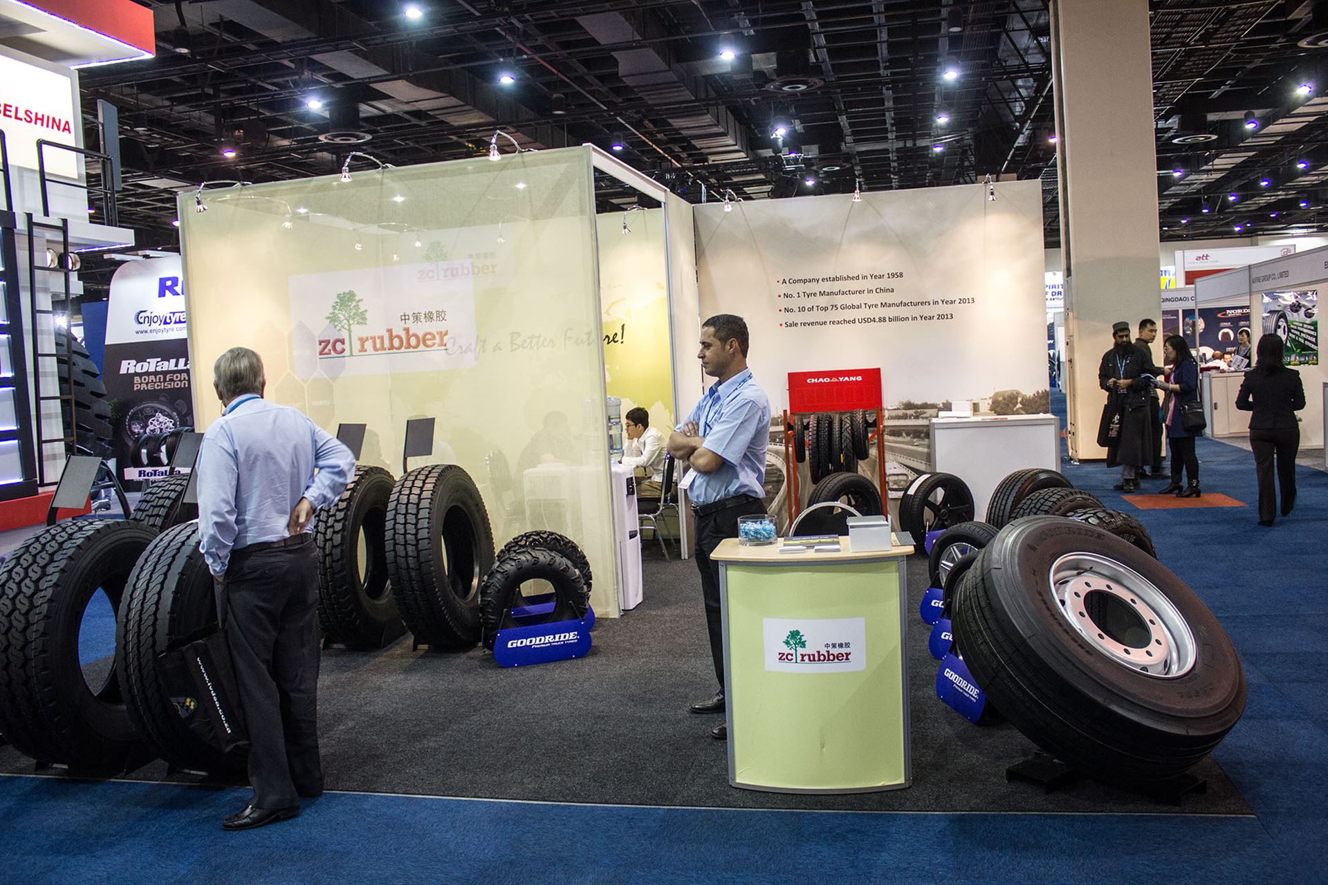Tyre expo south africa 2014 zc rubber