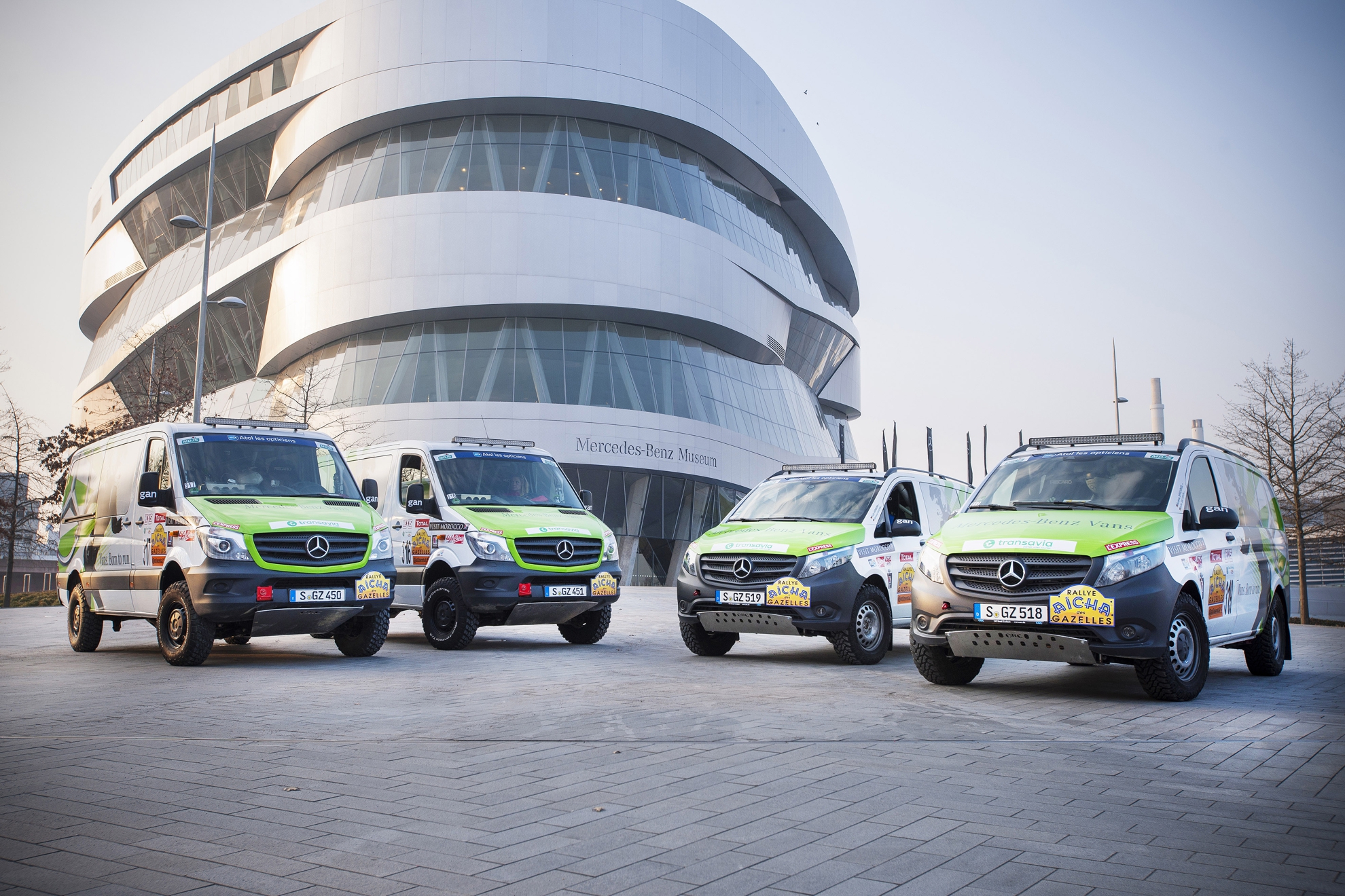 Mercedes-Benz Enters Four Teams in the 25th Rallye Aïcha des Gazelles