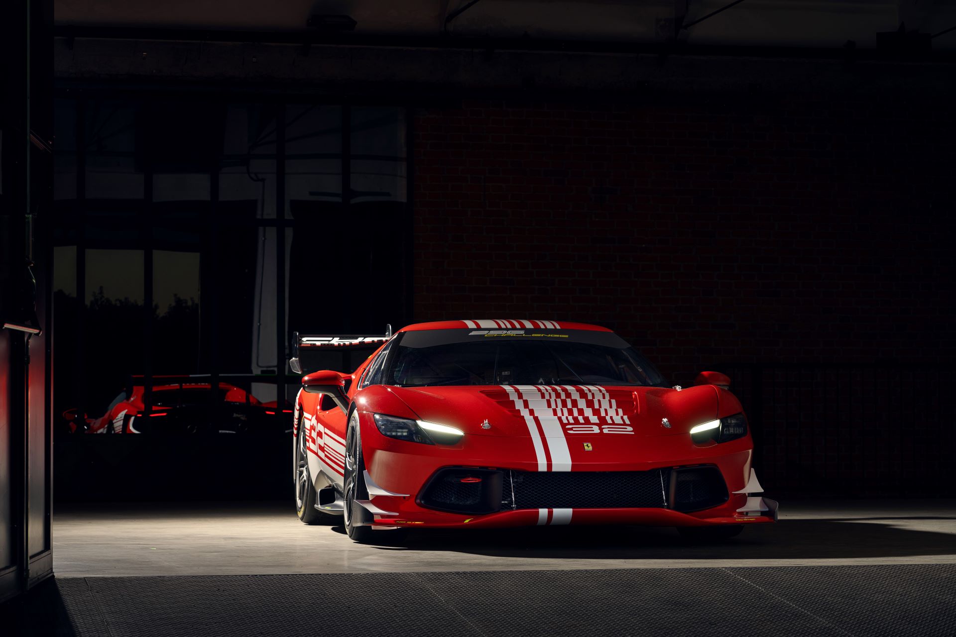 296 challenge wraps are off the new ferrari challenge contender