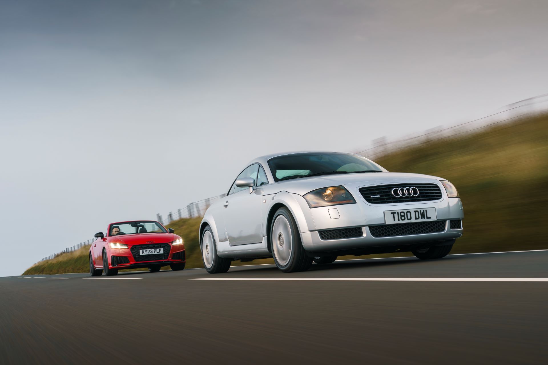 Audi uk celebrates tt milestone in the isle of man