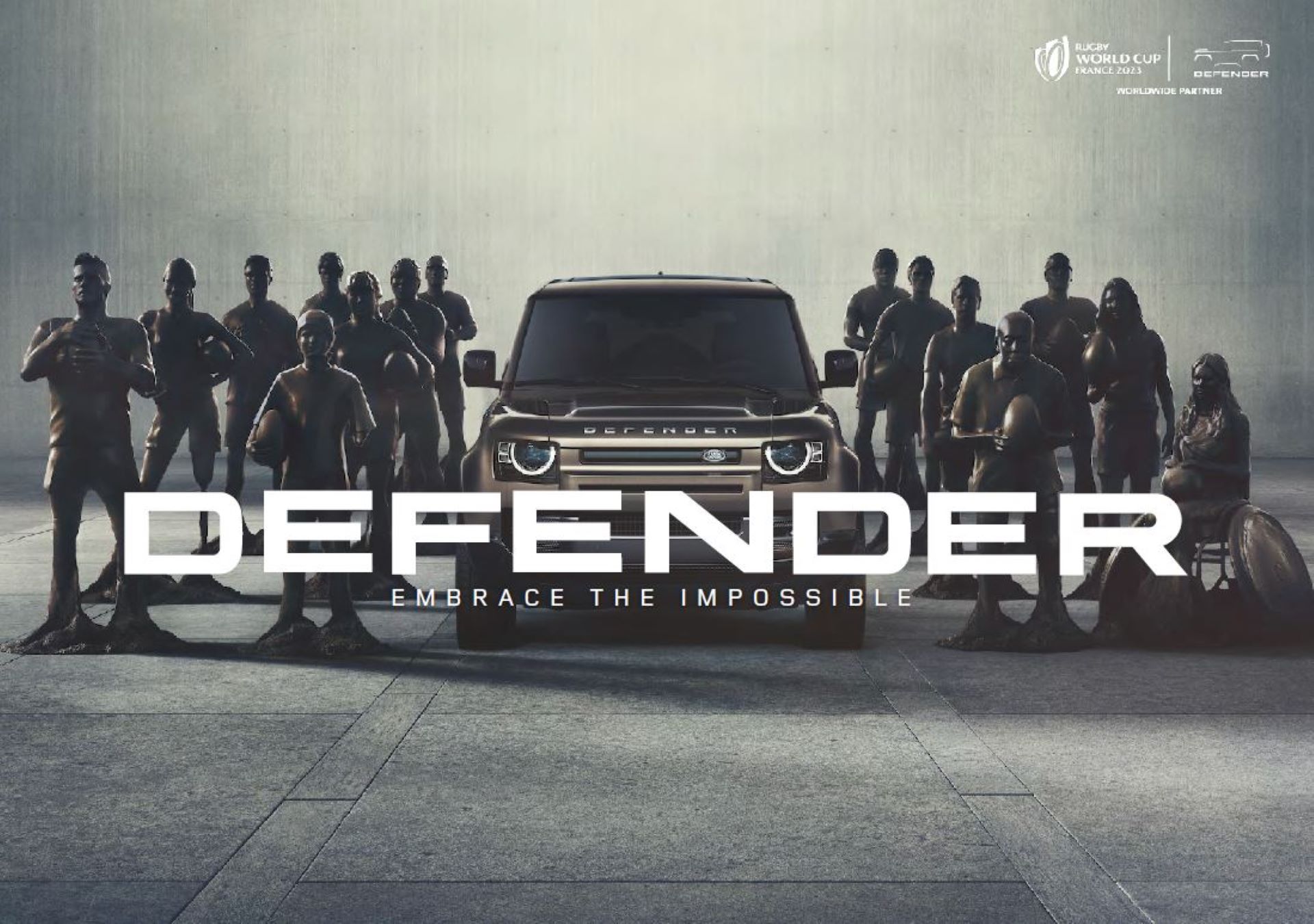 Defender campaign puts trailblazing amateurs in the spotlight with rugby world cup 2023 partnership