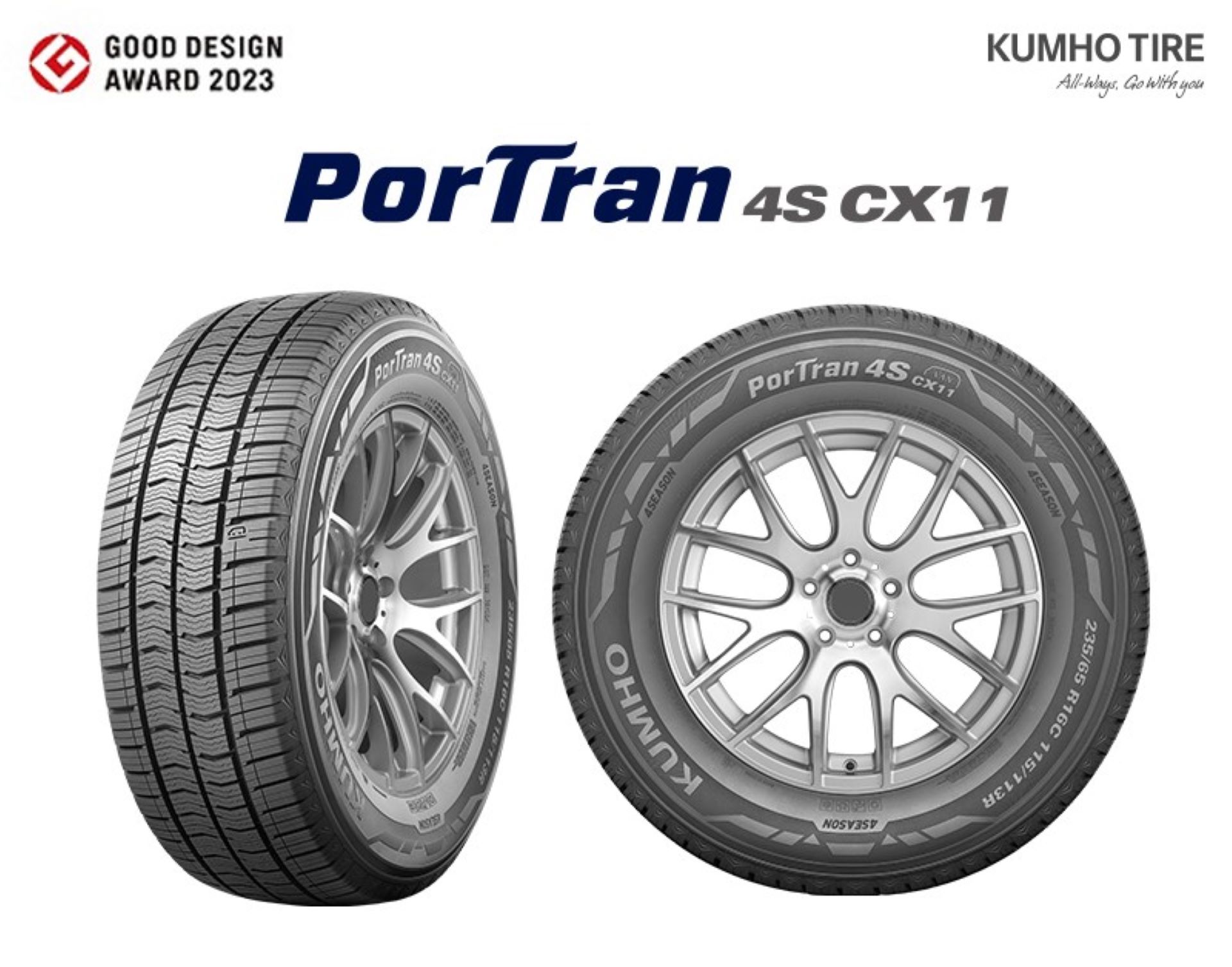 Kumho tire wins the good design award japan 2023