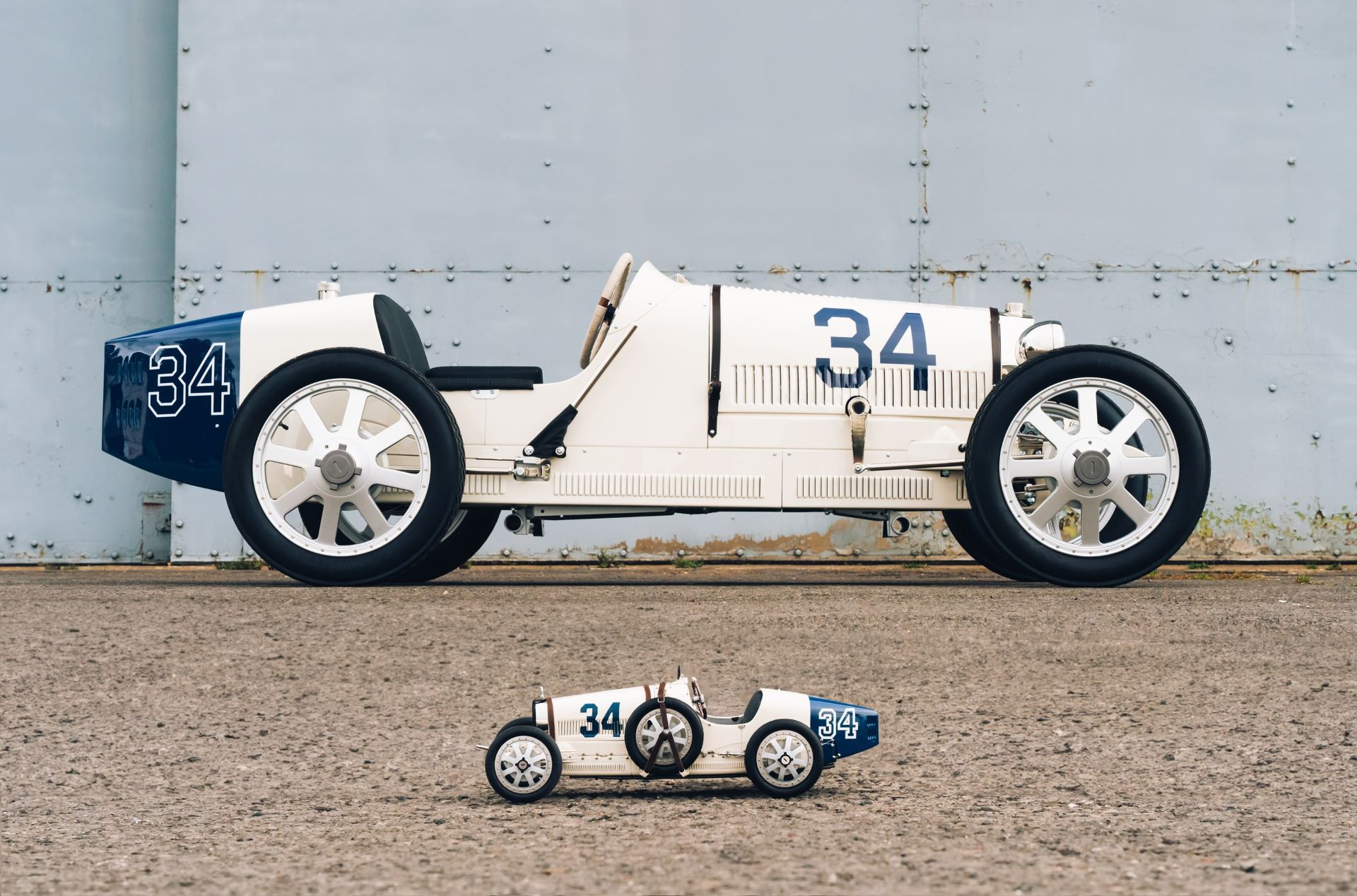 Match your bugatti baby ii with a limited edition hand crafted cmc model