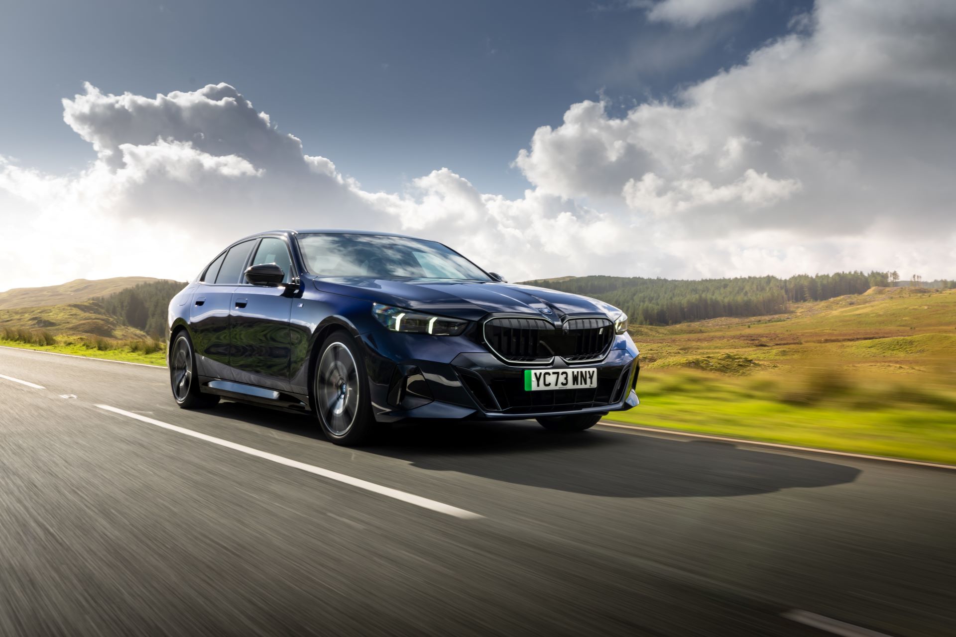 The new bmw 5 series saloon