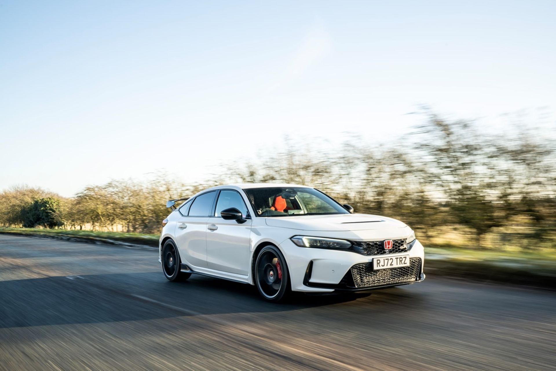 Honda civic type r named performance car of the year at the 2023 topgear com awards