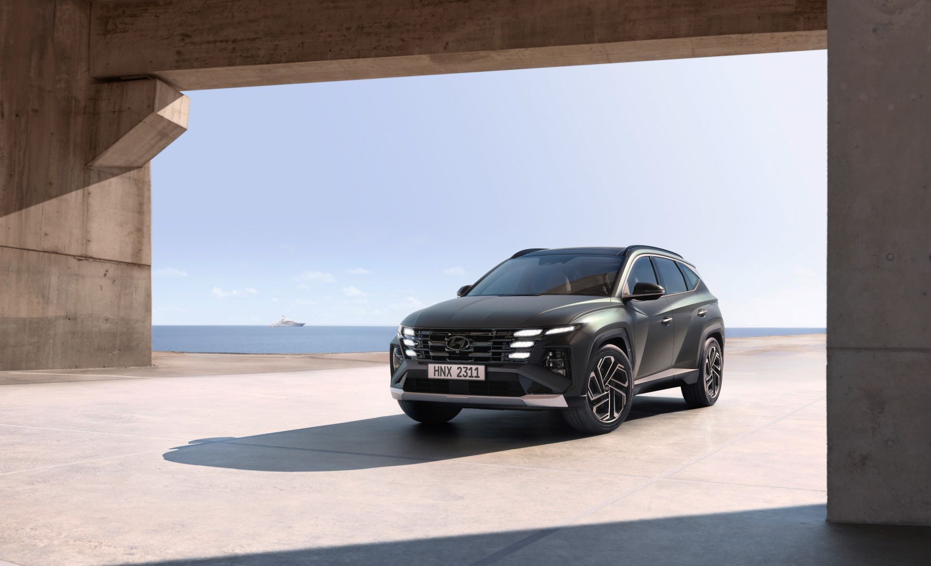 New tucson with more refined and dynamic design