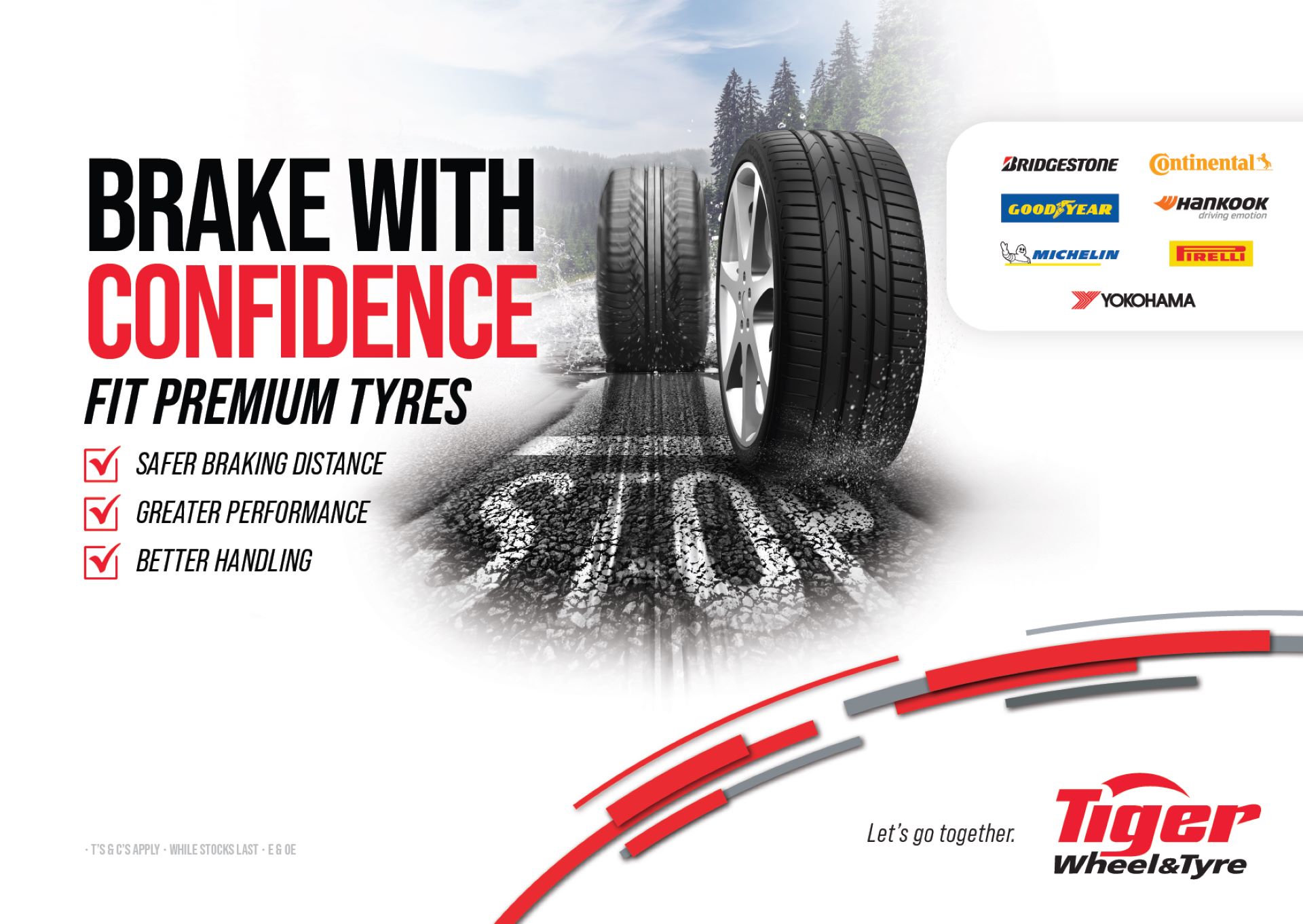 Premium tyres triumph over budget tyres under rigorous test conditions