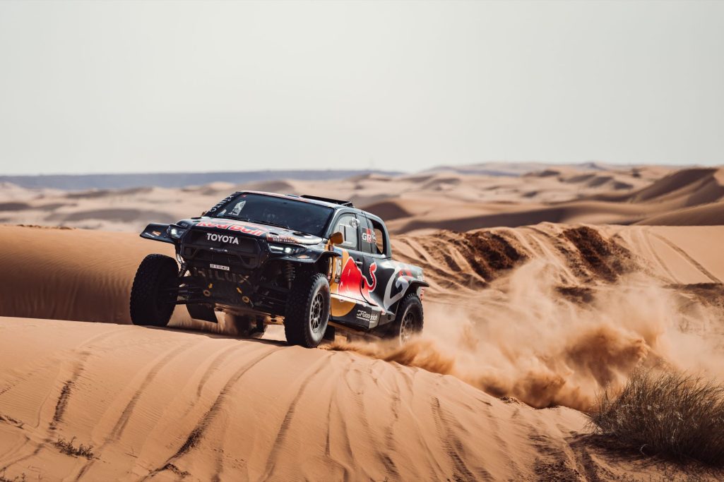 Consolidation for toyota gazoo racing at dakar stage 8