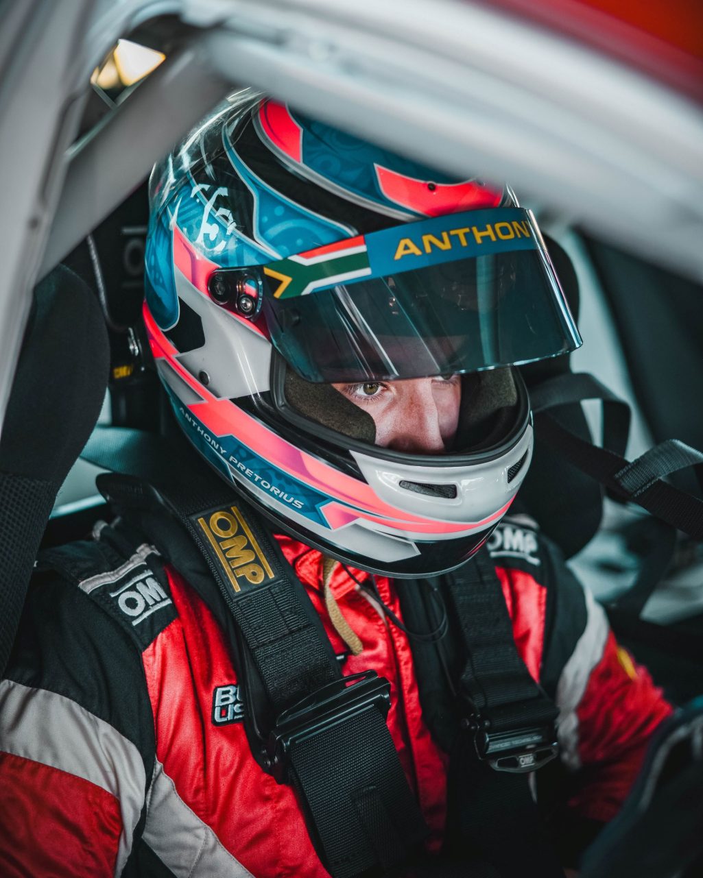 South african touring cars youngest driver anthony pretorius ready to take to the track