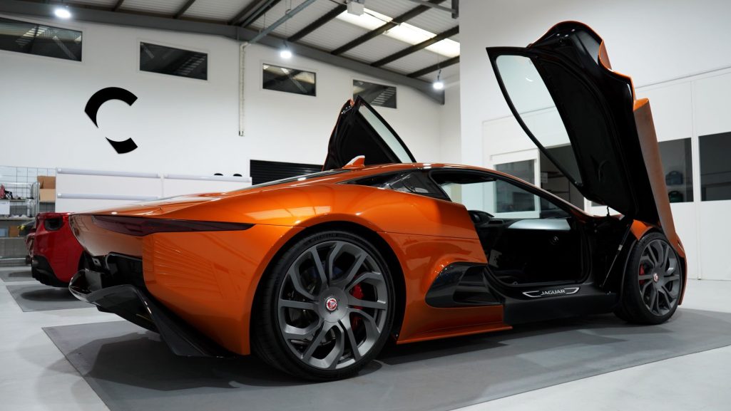 Jaguar c x75 to lead london concours hypercar display this dune