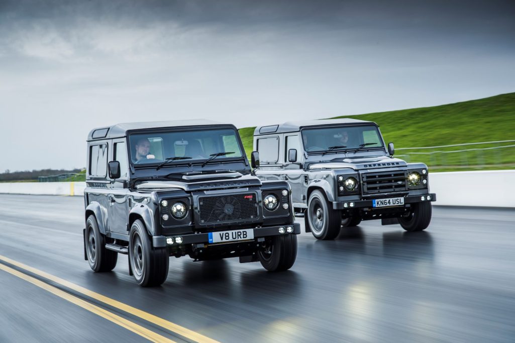 Olly murs gets behind the wheel of a customized defender ahead of fatherhood