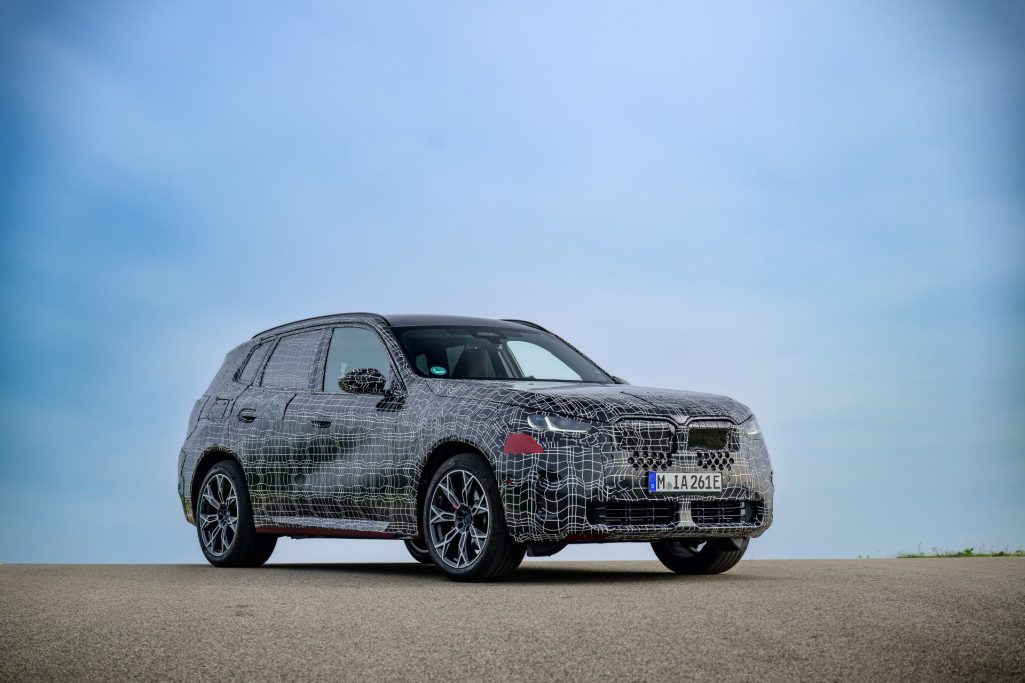 Precise assured versatile the new bmw x3 undergoing dynamic driving tests