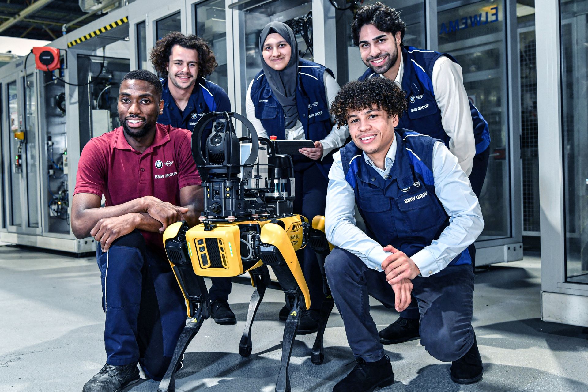 How spotto the robotic dog enhances operations at bmw hams hall plant