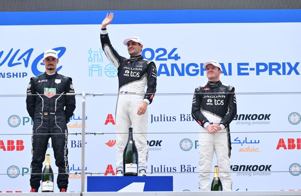 Jaguar Tcs Racings Double Podium Success In Shanghai