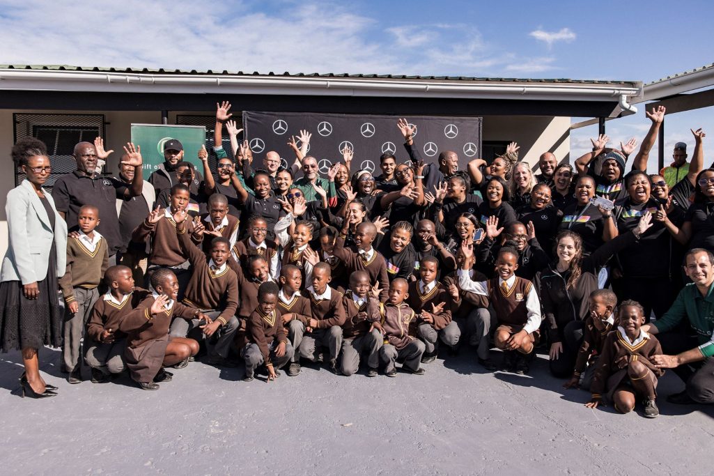 Mercedes Benz And Gift Of The Givers Rebuild Gqala Primary School