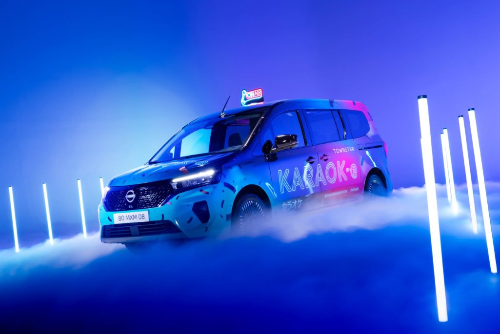 Nissan Unveils Electric Karaoke Van Sing Your Way Across Town In The Townstar Ev