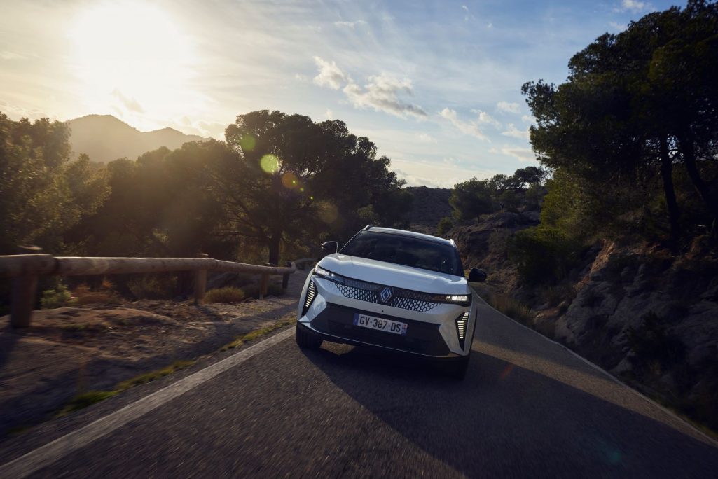Renault scenic e tech electric crowned best family ev at topgear com awards 2024