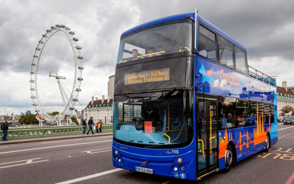 Golden Tours Advances Sustainability With Equipmakes Electric Bus Technology