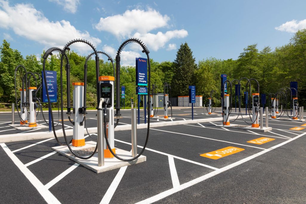 Osprey Charging Sets New Standard With Paisley Premier Ev Charging Hub