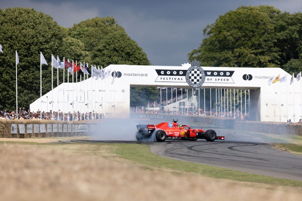 Ferraris Dynamic Debuts And Thrilling Performances At Goodwood