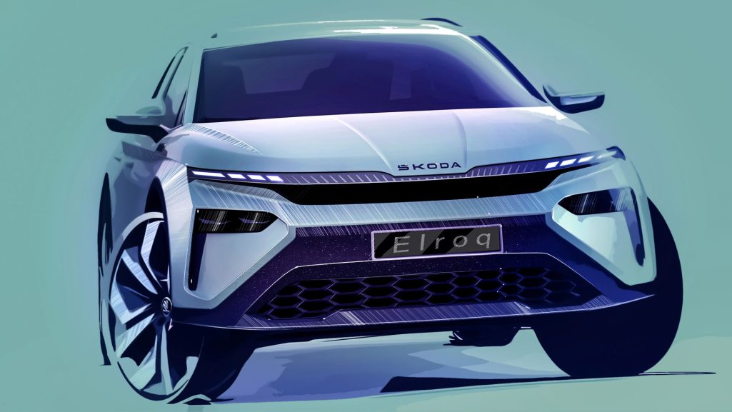 Skoda Unveils Striking New Design For The All Electric Elroq
