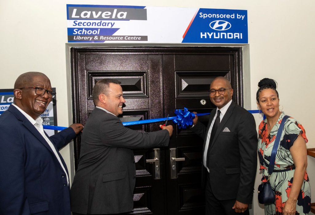 Hyundai Automotive South Africas Commitment To Education A New Library For Lavela Secondary School