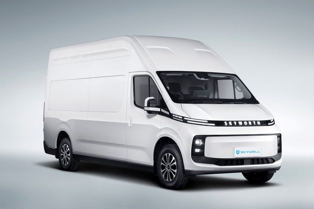 Skywell Unveils Groundbreaking All Electric Van The 233