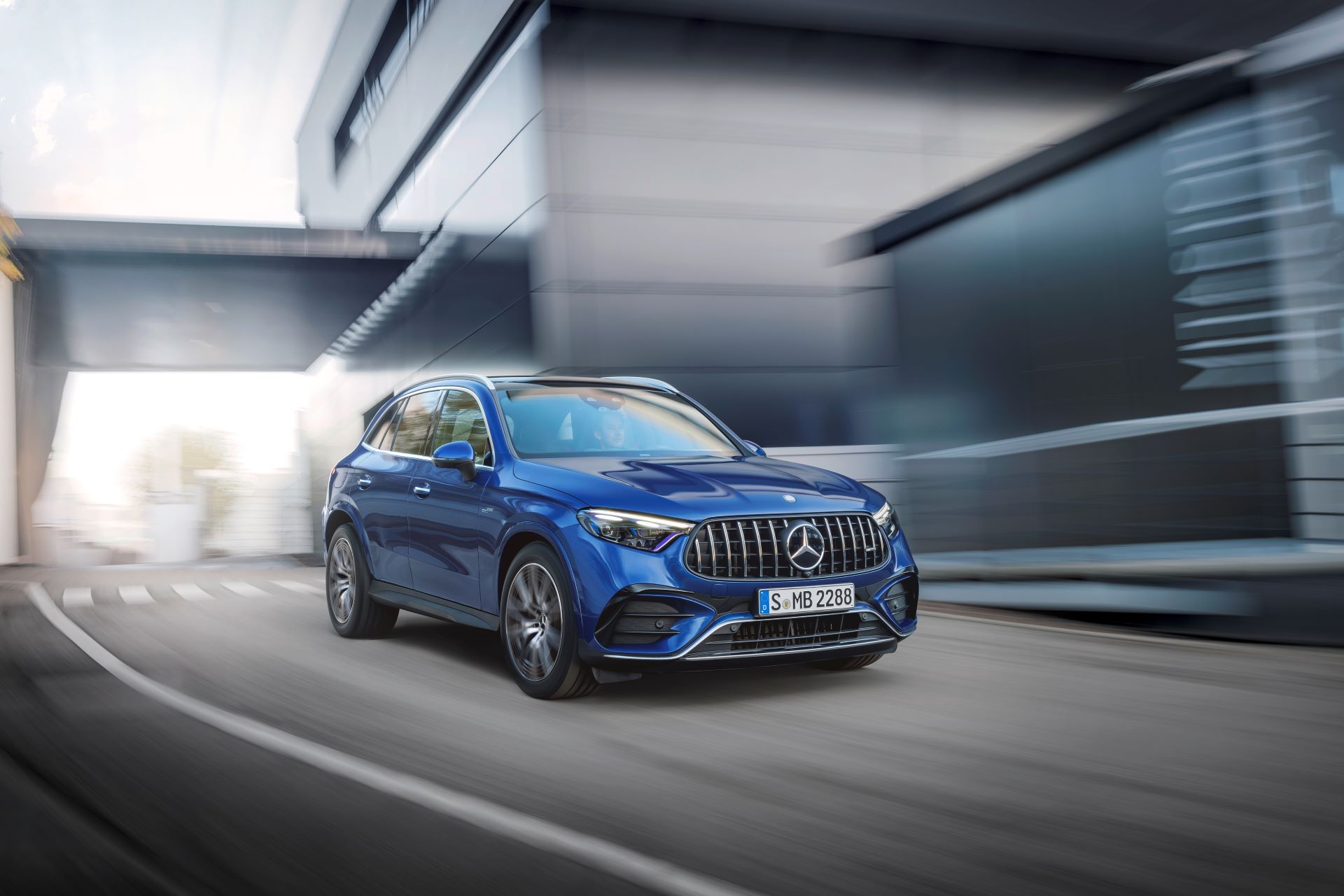 The All New Mercedes Amg Glc Performance Suv In Two High Performance Versions