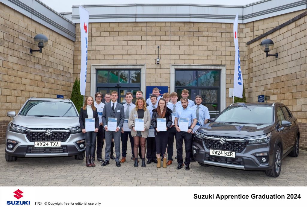 Celebrating Achievement 29 New Technicians Graduate From Suzukis Renowned Apprenticeship Programme
