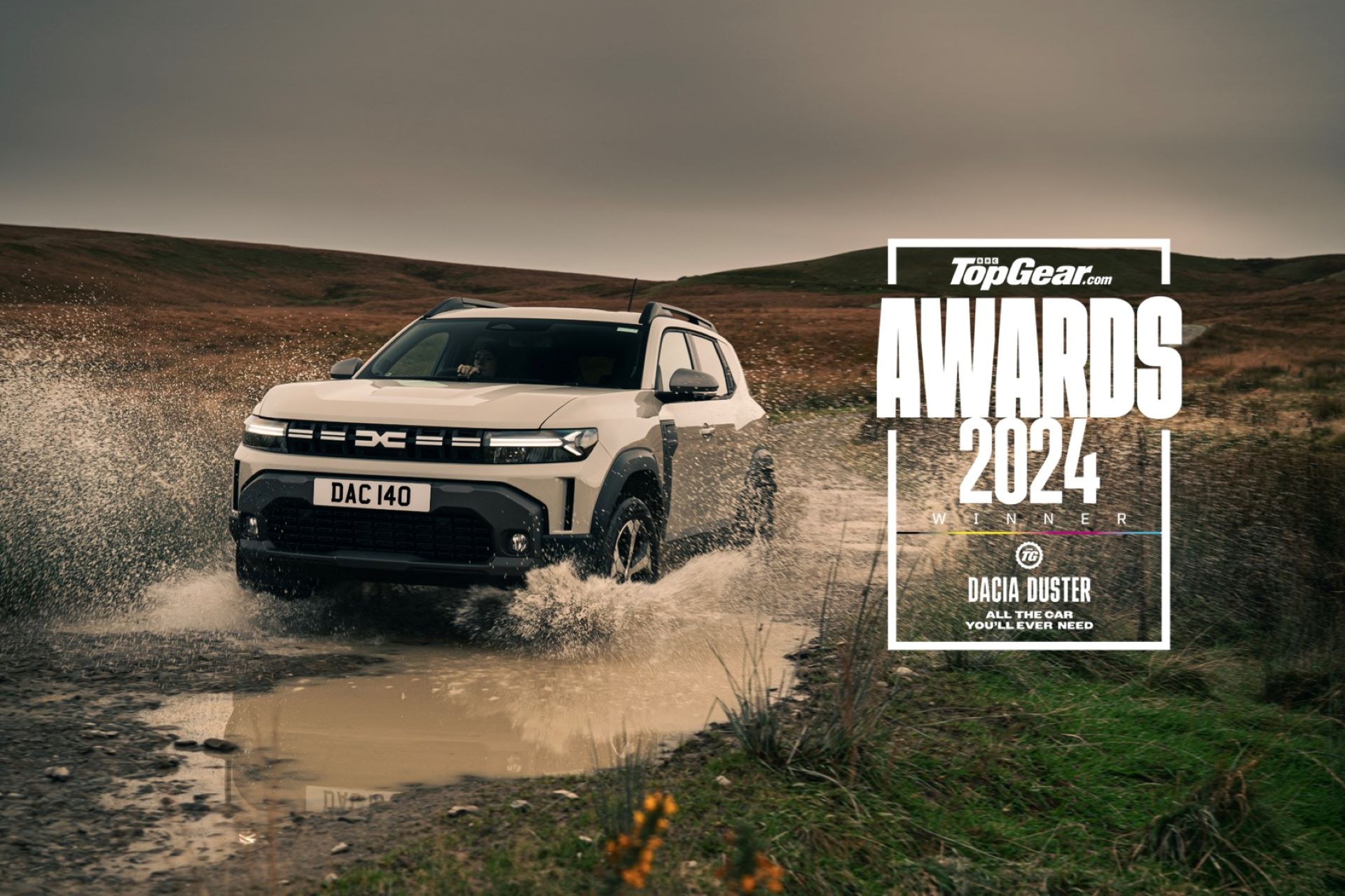 The All New Dacia Duster Wins All The Car Youll Ever Need Of The Year At The 2024 Topgear Com Awards