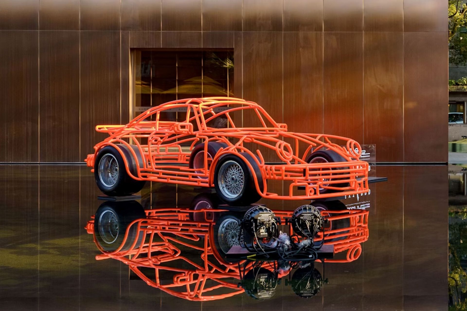 Porsche 934 Sculpture By Benedict Radcliffe Sells For 201000 At Collecting Cars Auction