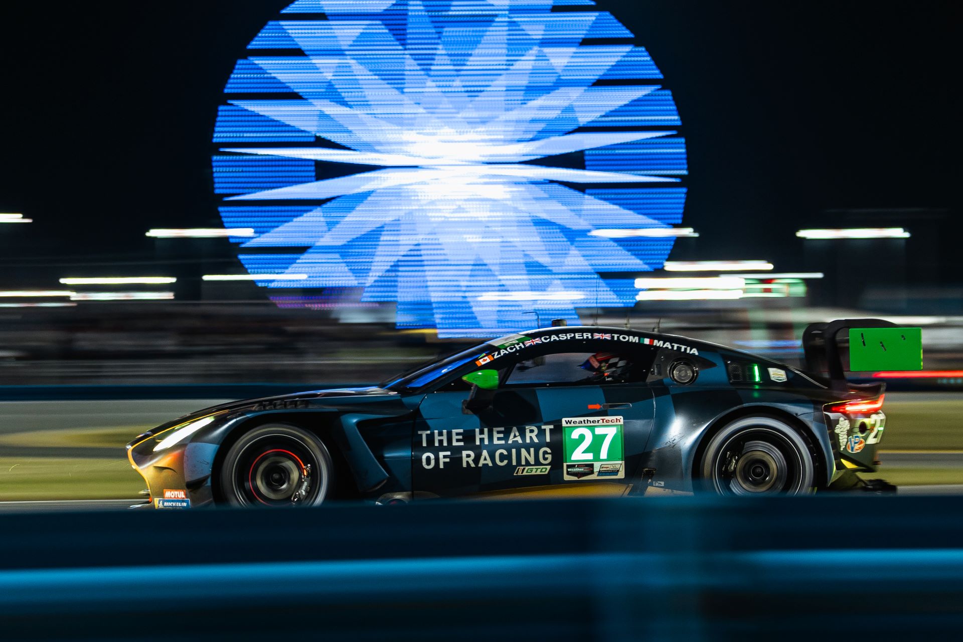 Spectacular Gtd Podium For Aston Martin At Rolex 24 At Daytona A New Era Begins With The Vantage Gt3