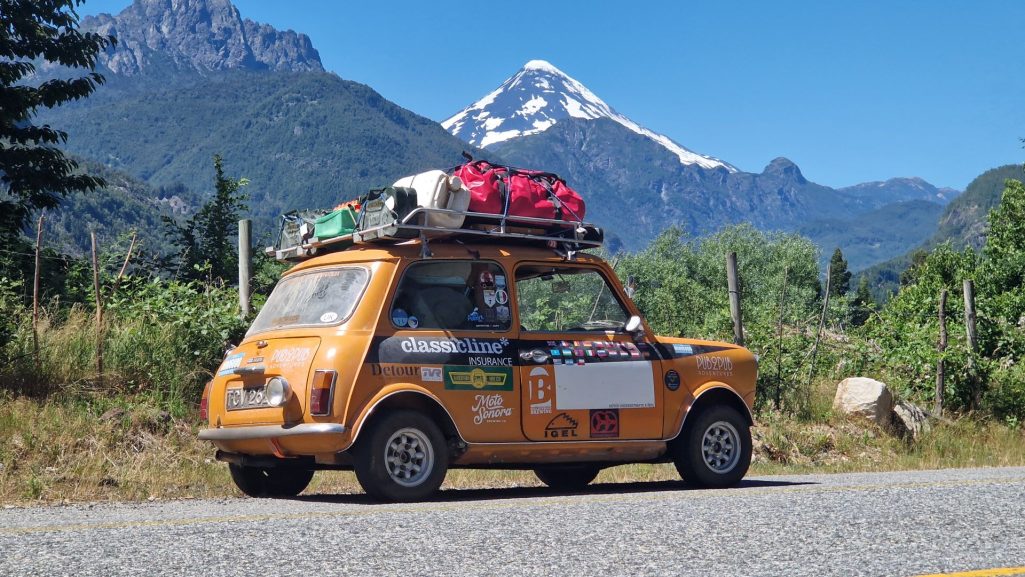 Falken Tyres Conquer The Worlds Tallest Volcano Ben Coombs 4000 Mile Mini6000 Journey