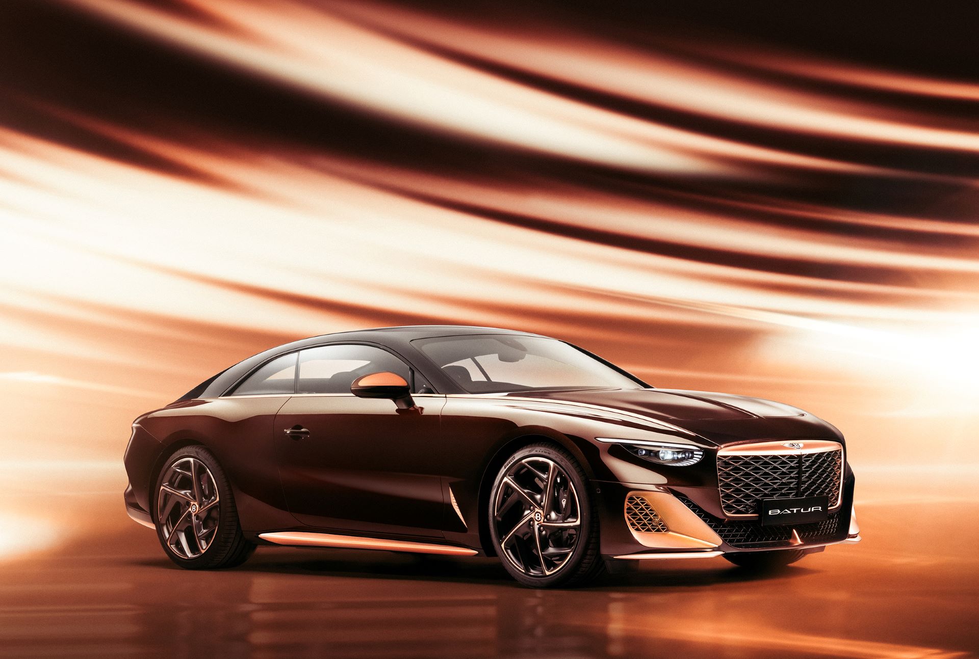 Bentley Unveils The Black Rose A Bespoke Batur Commissioned In Rose Gold Elegance