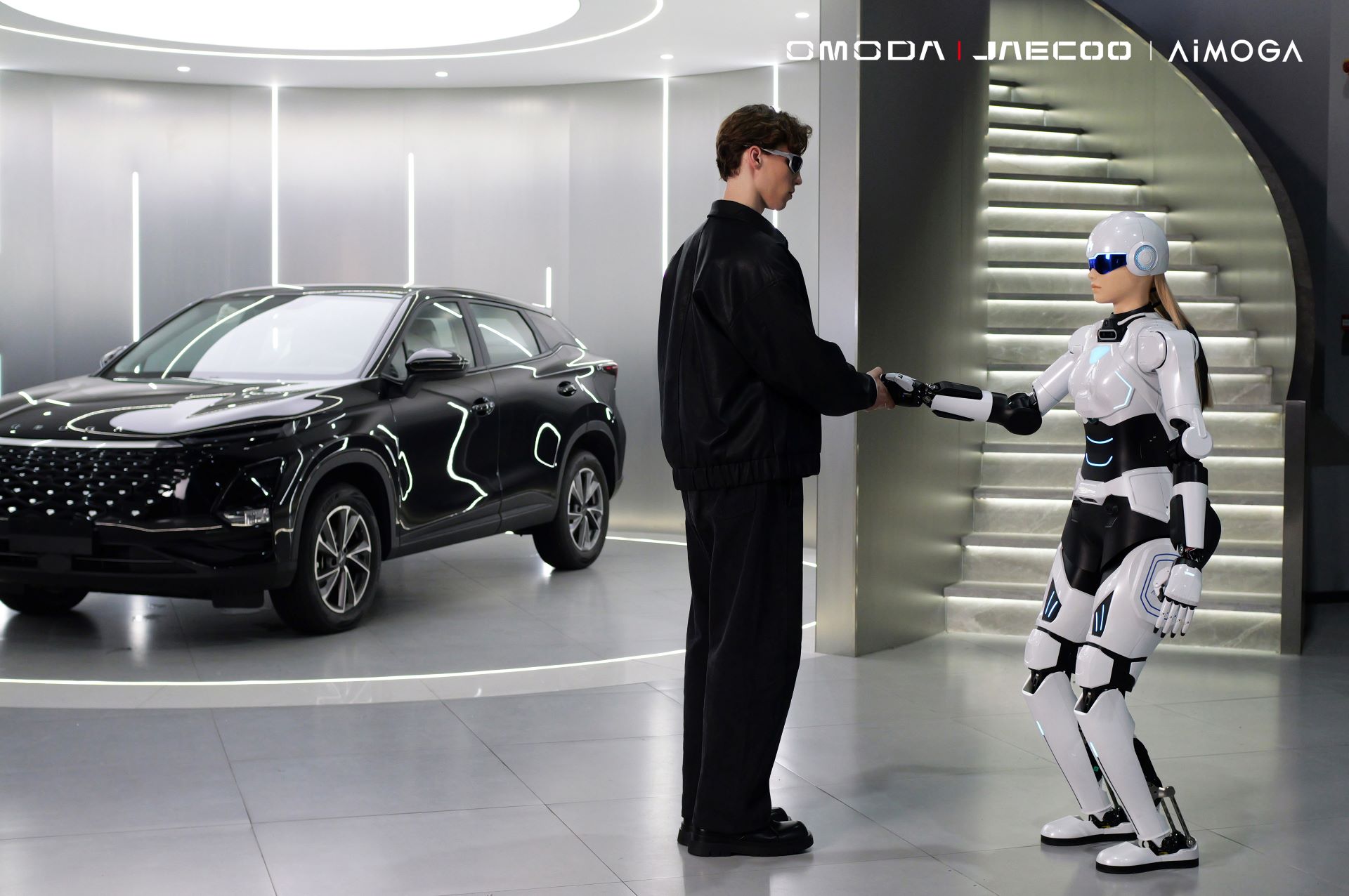 Cherys Aimoga Robot Mornine Redefines Automotive Retail With Humanoid Intelligence