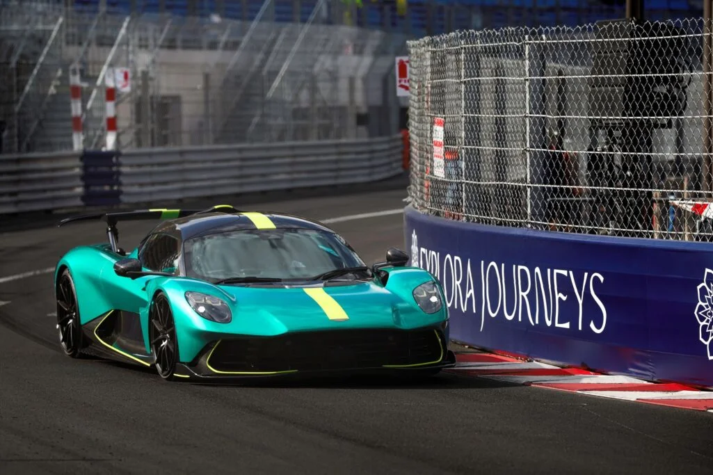 Aston Martin Valhalla Unleashed Dynamic Debut On The Streets Of Monaco