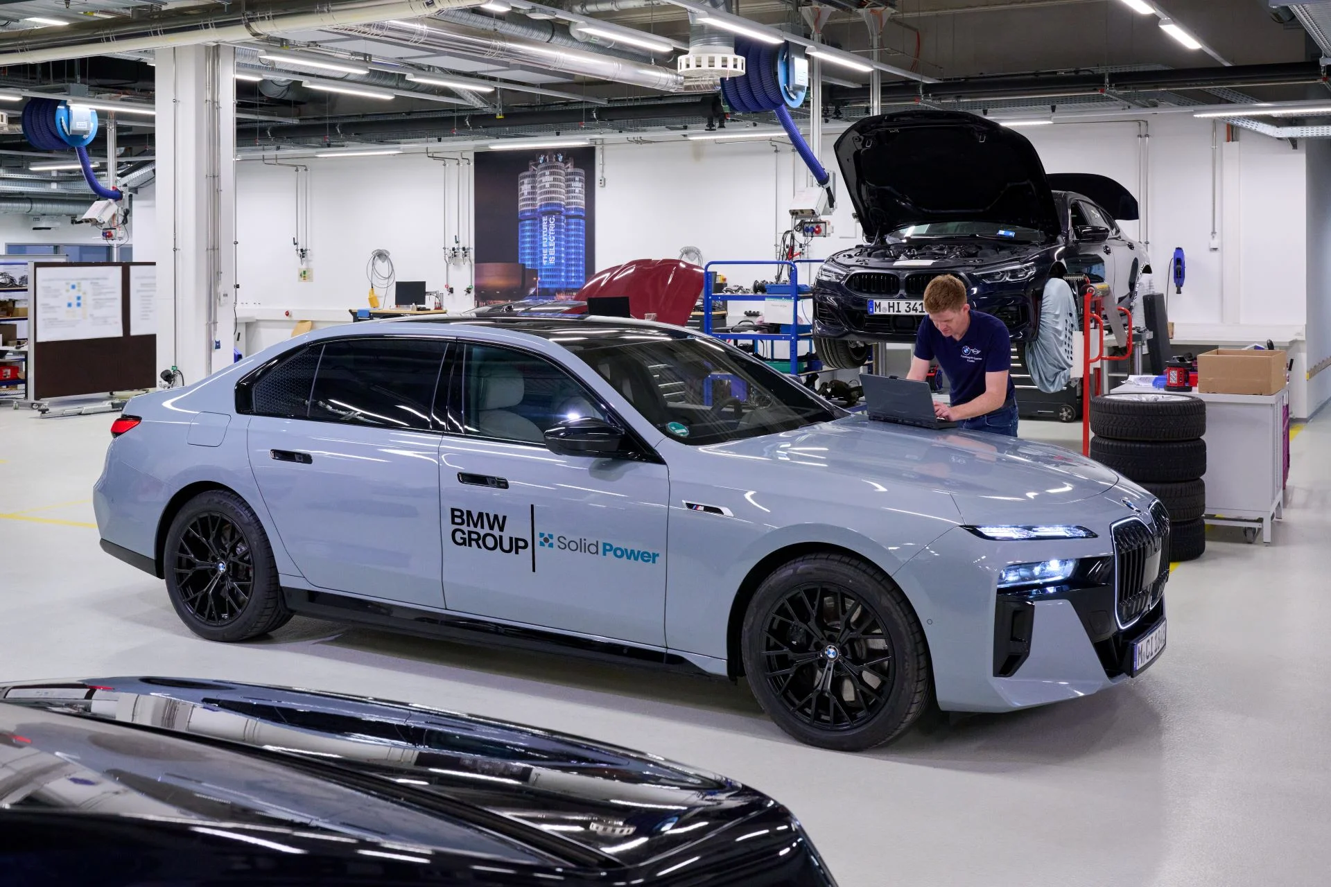 Bmw And Solid Power Drive Assb Technology Forward With First On Road Bmw I7 Test Vehicle