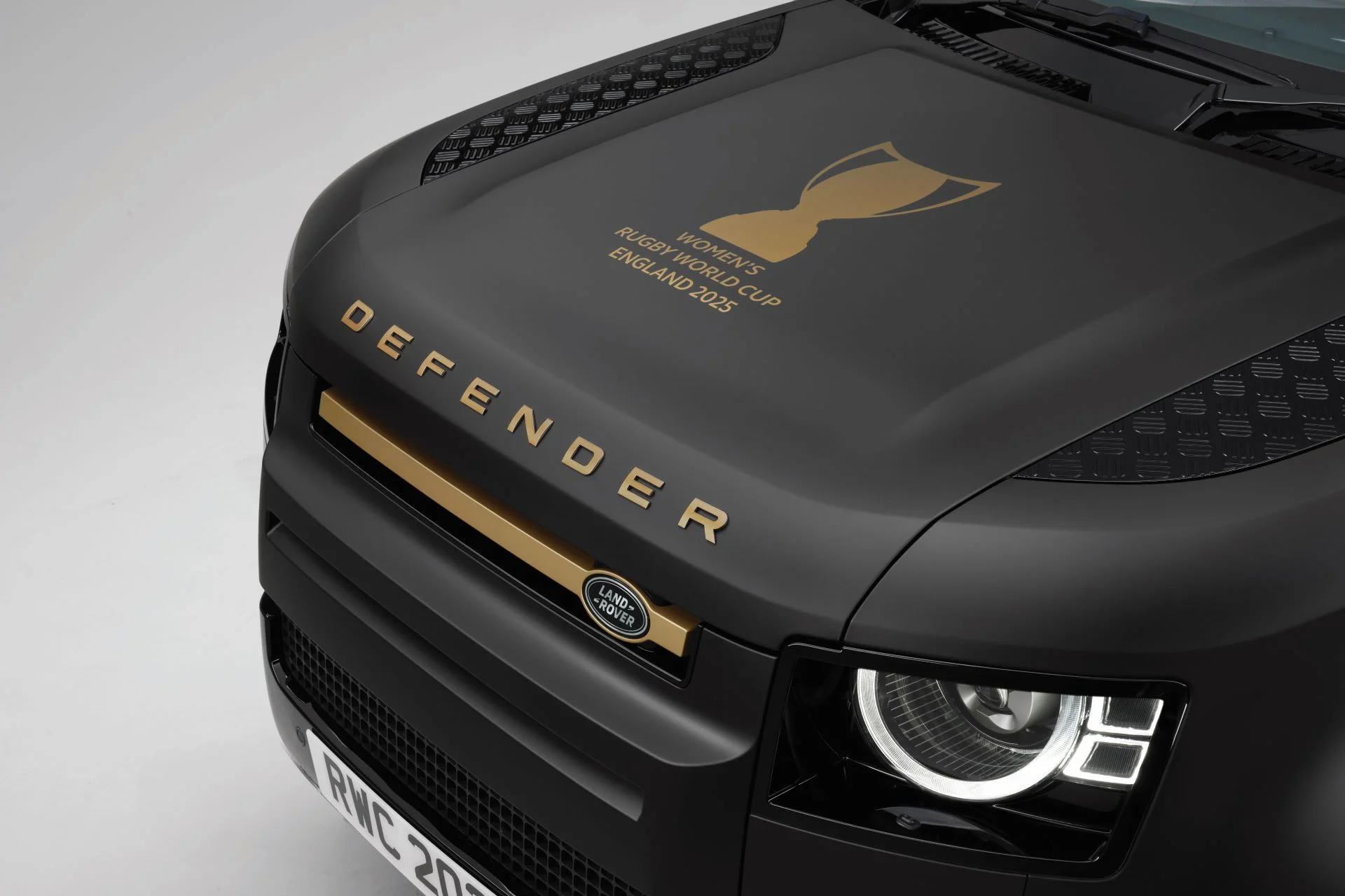Defender Unveils Bespoke Trophy Vehicle For Womens Rugby World Cup 2025
