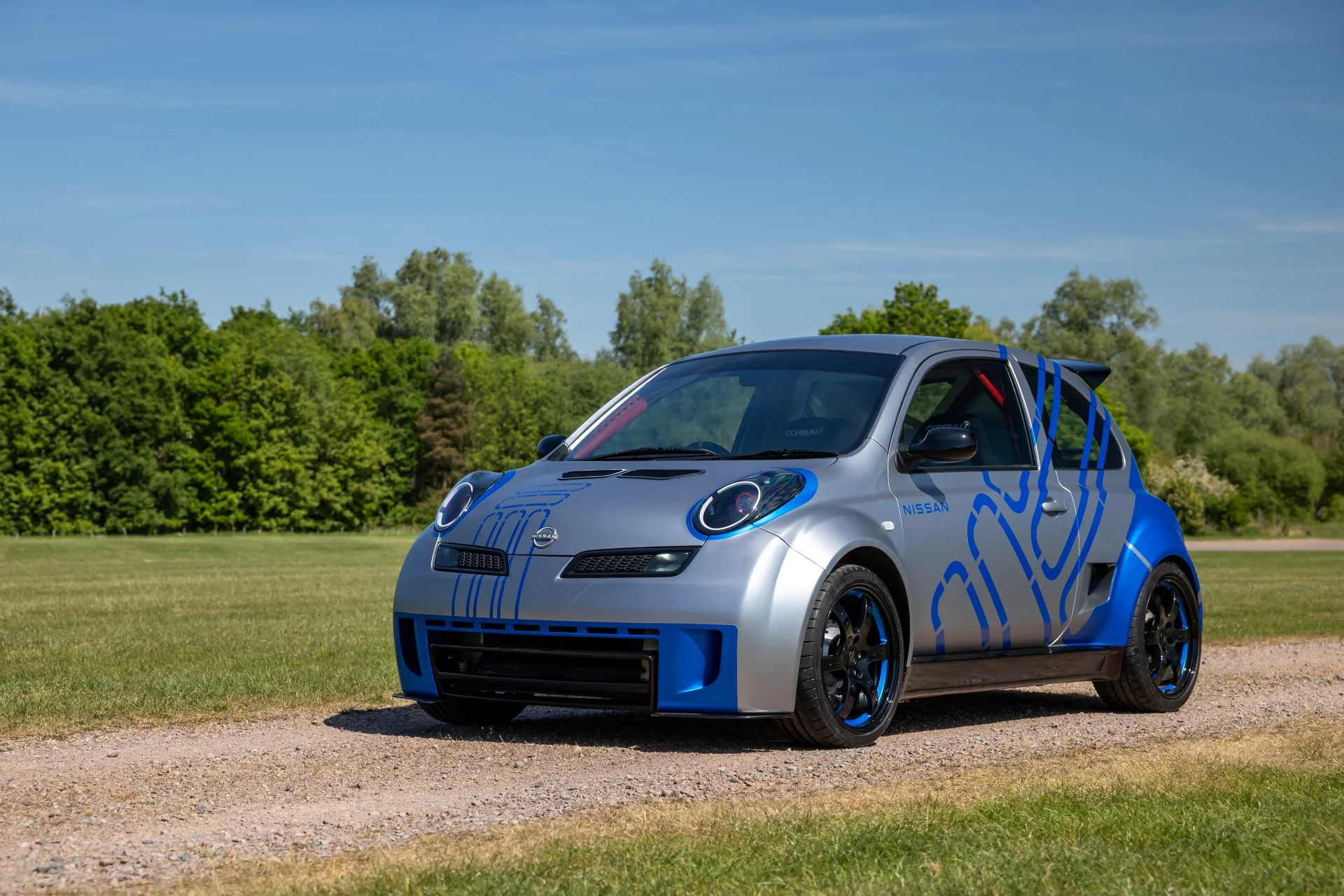 Nissan Celebrates The Wild Side Of Micra Iconic Mid Engined 350sr Gets Restomod Refresh For Its Ni San Anniversary X