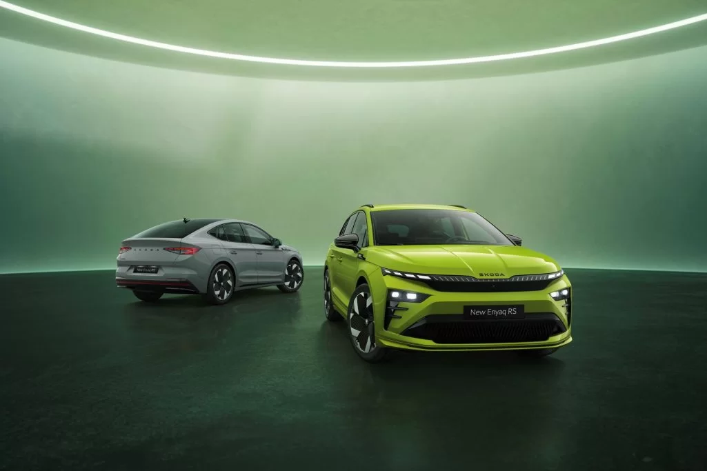 Skoda Enyaq Vrs And Coupe Vrs Electrifying Performance Meets Sophisticated Design