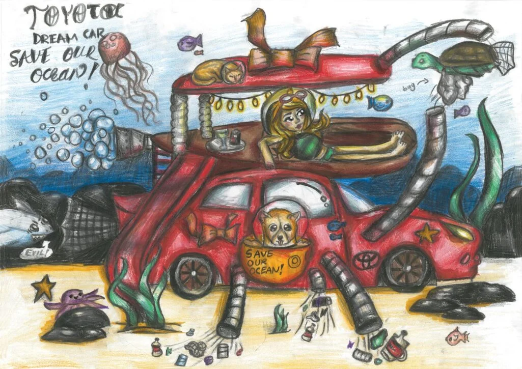 Young Visionaries Steer The Future At The 18th Toyota Dream Car Art Contest